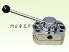 手动转阀上的B N A表示什么意思